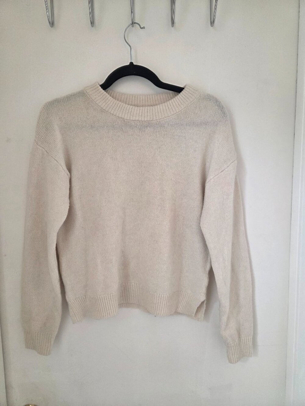 Freshman 1996 Lightweight Cream Sweater - XS